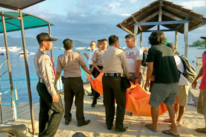 一名英国女子在gili Trawangan被认定为自杀身亡